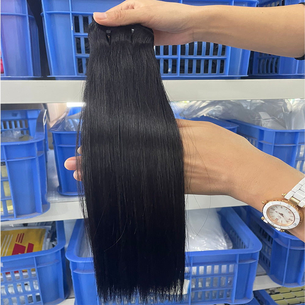 Unprocessed SDD Bone Straight Raw Hair Bundles 100% Human Hairs 3pcs/lot