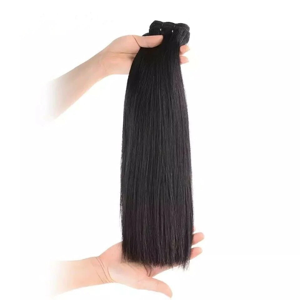 Unprocessed SDD Bone Straight Raw Hair Bundles 100% Human Hairs 3pcs/lot