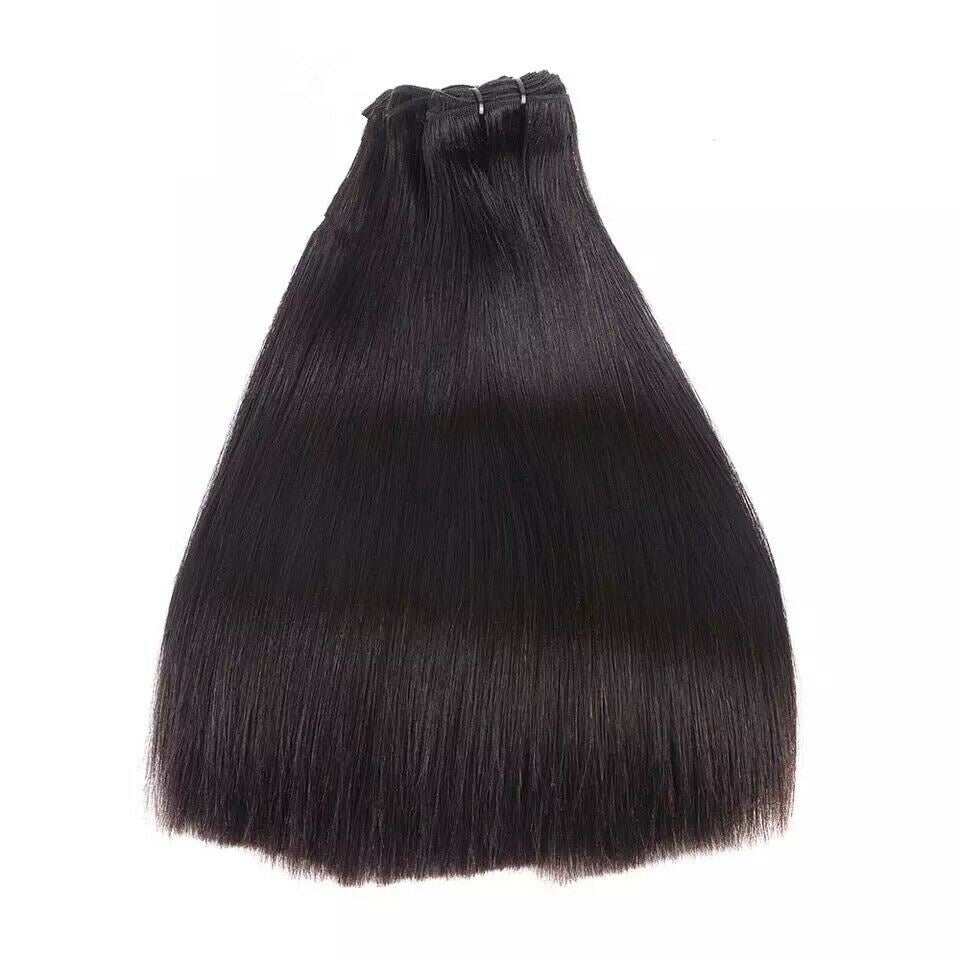 Unprocessed SDD Bone Straight Raw Hair Bundles 100% Human Hairs 3pcs/lot